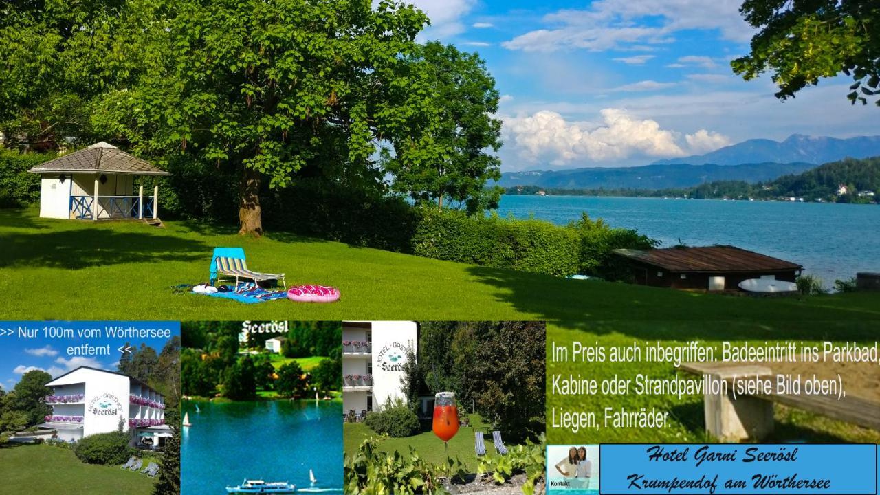 Hotel Garni Seeroesl Am Woerthersee , Kaernten Krumpendorf Exterior photo